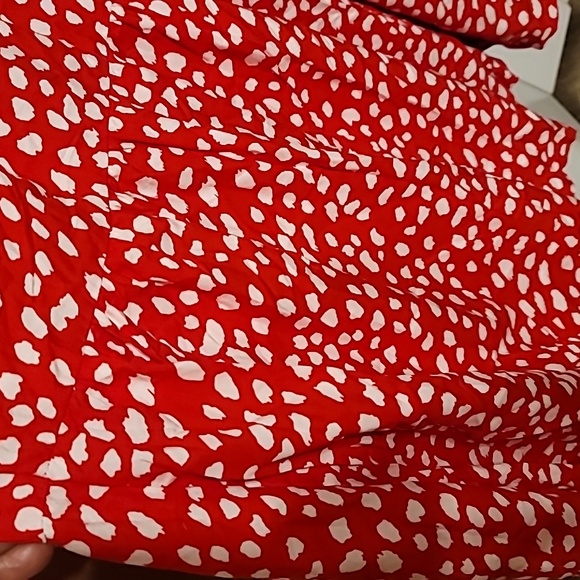 NWOT Red/white Dress Size Large - Picture 3 of 4